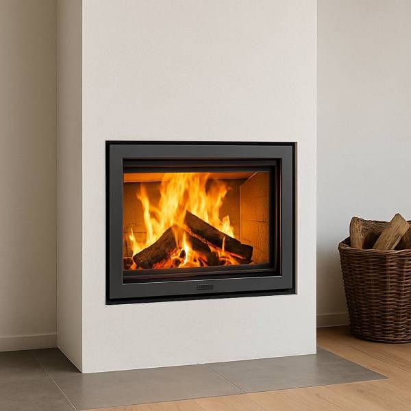 insert a bois scandinave avec recuperation de chaleur 