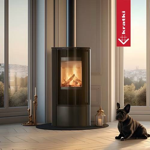 poele a bois kratki erik 5 kw installer sur le muy pour chauffer une maison de 100 m2